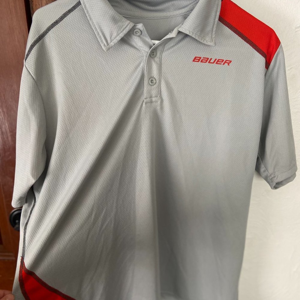 Men's Gray Polo